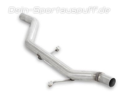 FOX Edelstahl Vorschalldämpfer-Ersatzrohr Audi 100 Typ C3 2.2l quattro