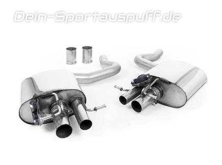 Milltek Edelstahl Duplex Sportauspuff Mercedes C-Klasse C63 S Coupe C205 für originalen Endrohrausgang