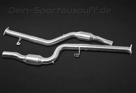 Capristo Edelstahl OPF-Ersatzrohr inkl. 200-Zellen Sport-Kat BMW M4 Competition inkl. CSL G82