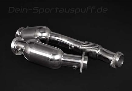 Capristo Edelstahl Downpipe inkl. 250-Zellen Sport-Kat BMW M3 Competition G80