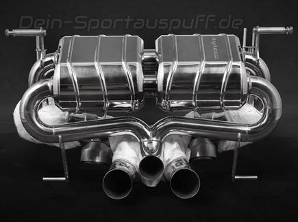 Capristo Edelstahl Sportauspuff Lamborghini Aventador S LP 740