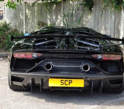 Capristo Edelstahl Sportauspuff Lamborghini Aventador SVJ