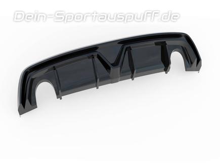 Maxton Heckeinsatz Diffusor Carbon-Optik für Endrohr links/rechts Alfa Romeo Giulietta Facelift