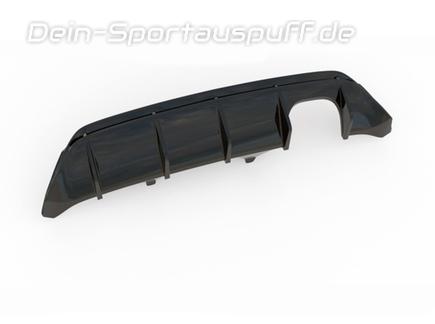 Maxton Heckeinsatz Diffusor schwarz glanz V2 für Ford Fiesta ST MK8