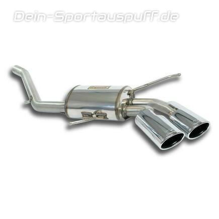 Supersprint Endschalldämpfer Rechts 120x80 Mercedes W164 ML