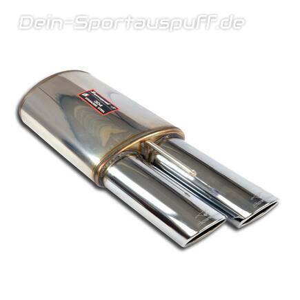Supersprint Endschalldämpfer Links 120x80 Mercedes C216 CL