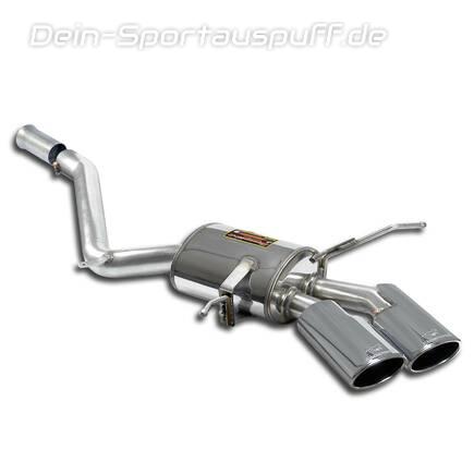 Supersprint Endschalldämpfer Rechts OO 120x80 Mercedes W164 ML AMG