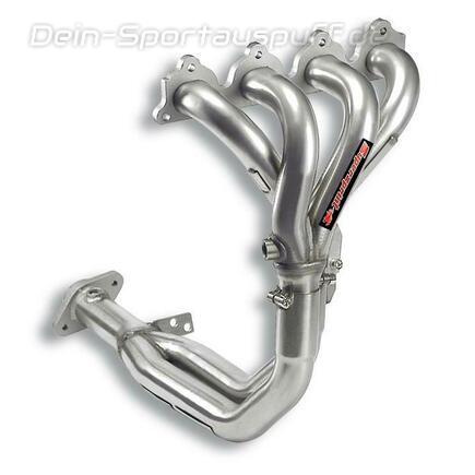 Supersprint Edelstahl Fächerkrümmer für Serien-Kat Honda Civic 6 1.4i-1.6i