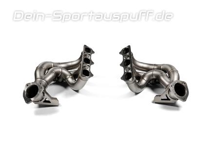 Akrapovic Titan Evolution Fächerkrümmer Porsche 718 Cayman GT4 RS