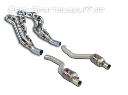 Supersprint Edelstahl Fächerkrümmer-Set inkl. Sport-Kat Mercedes CLK 63 AMG W209