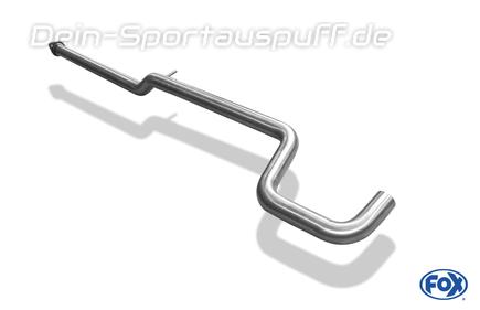 Fox Edelstahl Vorschalldämpfer-Ersatzrohr Audi A3 8V Sportback 1.4l e-tron