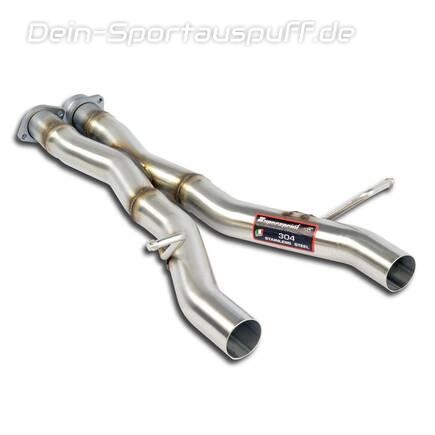 Supersprint Edelstahl Mittelschalldämpfer-Ersatzrohr Mercedes SLK 55 AMG R171