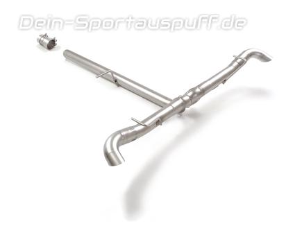 Ragazzon Edelstahl Duplex Endschalldämpfer-Ersatzrohr Alfa Romeo Tonale 1.5l VGT je 1x Dieseloptik nach unten gebogen