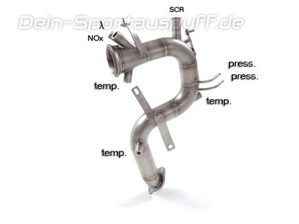 Ragazzon Edelstahl Kat-Ersatzrohr inkl. Partikelfilter-Ersatz Jeep Renegade 2.0l MultiJet ab 2018