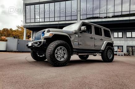 Capristo Edelstahl Sidepipe links-rechts Komplettanlage inkl. Kat Jeep Wrangler 2.0l 4xe