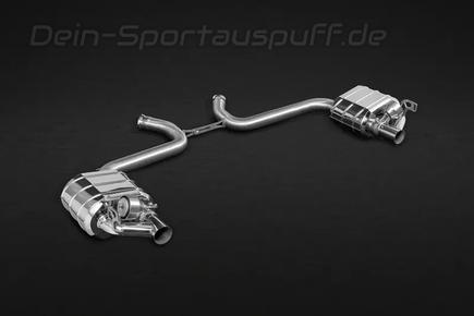 Capristo Edelstahl Duplex Sportauspuff Mercedes SL63 SL65 AMG R231 ab Bj. 2011