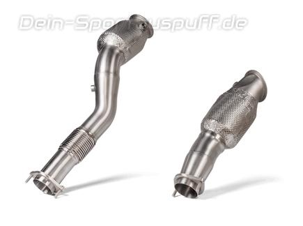 Akrapovic Edelstahl Downpipe mit Sport-Kat BMW M2 G87 Coupe