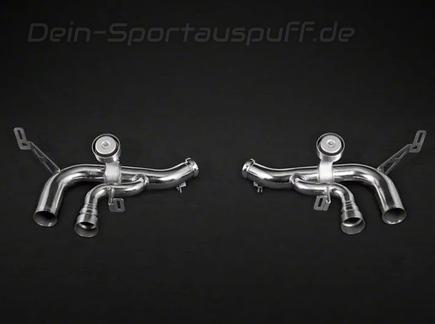Capristo Edelstahl Duplex Sportauspuff mit Klappensteuerung Ferrari California T