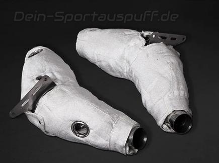 Capristo Edelstahl 250-Zeller Sport-Kats inkl. Hitzeschutz Ferrari F8