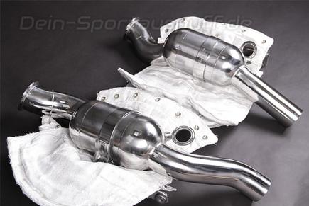 Capristo Edelstahl 250-Zeller Sport-Kats inkl. Hitzeschutz Maserati Ghibli V6 Typ M157 inkl. Trofeo