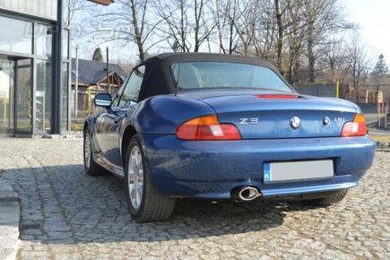 Ulter Sportauspuff BMW Z3 1.9 120x80mm oval eingerollt abgeschrägt
