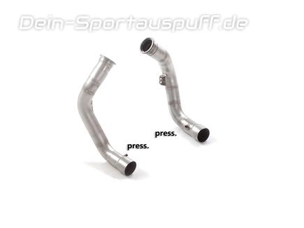Ragazzon Edelstahl Downpipe inkl. Kat-Ersatzrohr BMW M8 Competition F91 F92
