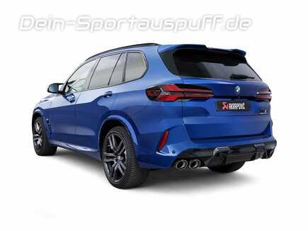 Akrapovic Evolution Line Titan Racing-Komplettanlage inkl. OPF-Ersatz BMW X5 M Competition F95 ab Bj. 2024 mit 4x Carbon Endrohren