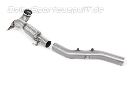 Milltek Edelstahl Ø94mm Downpipe mit Kat-Ersatz + OPF-Ersatzrohr Cupra Formentor 2.0l TSI VZ