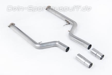 Milltek Edelstahl Partikelfilter-Ersatzrohr BMW X3 M inkl. Competition F97 Facelift (ab 11/2020)