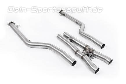 Milltek Edelstahl Ø80mm OPF-Ersatzrohr BMW M8 F93 (Mod. mit Flanschanschluss) Milltek Edelstahl Ø80mm OPF-Ersatzrohr BMW M8 F93 (Mod. mit Flanschanschluss)