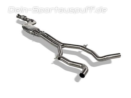 Akrapovic Titan Link-Pipe-Set inkl. Vorschalldämpfer für Evolution Line Mercedes C-Klasse C43 AMG W206 S206