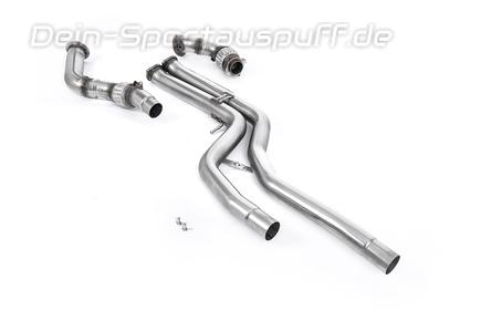 Milltek Edelstahl Ø70mm Downpipe mit Kat- und OPF-Ersatzrohr BMW M4 F82 F83