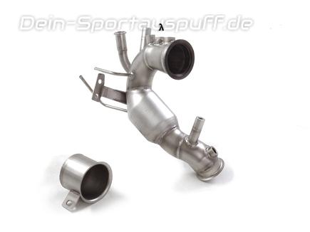 Ragazzon Edelstahl Downpipe mit Sport-Kat + Partikelfilter-Ersatzrohr Audi A3 8Y Sportback 35TDI