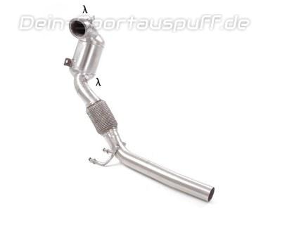 Ragazzon Edelstahl Downpipe mit Sport-Kat inkl. OPF-Ersatzrohr Cupra Formentor 1.5 TSI