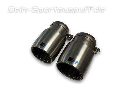 Remus Titan Endrohrsatz 2x102mm rund eingerollt