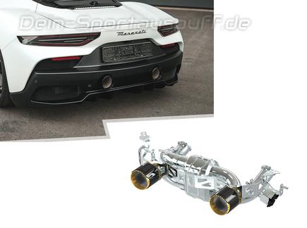 Capristo Edelstahl Sportauspuff inkl. Klappensteuerung Maserati MC20 je 1x rund