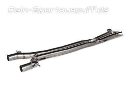 Akrapovic Link-Pipe Titan OPF-Ersatzrohr Porsche Panamera Typ 972