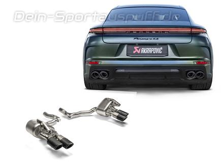 Akrapovic Slip-On Line Titan Duplex Sportauspuff Porsche Panamera inkl. E-Hybrid Typ 972