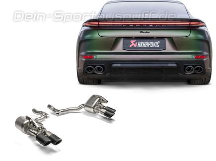 Akrapovic Slip-On Line Titan Duplex Sportauspuff Porsche Panamera GTS inkl. Turbo E-Hybrid Typ 972