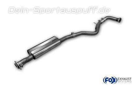 Fox Edelstahl Vorschalldämpfer Subaru Outback Typ BT