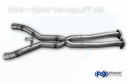 FOX Edelstahl Verbindungsrohr X-Pipe Corvette C7 inkl. Z06