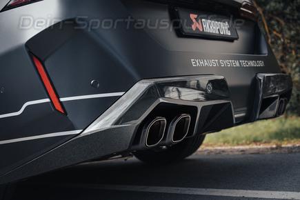 Akrapovic Carbon Diffusor Heckeinsatz schwarz hochglanz BMW 5er M5 G90 G99