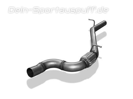 FOX Edelstahl Vorschalldämpfer-Ersatzrohr Audi A3 8Y Limo Sportback 2.0 40 TFSI quattro