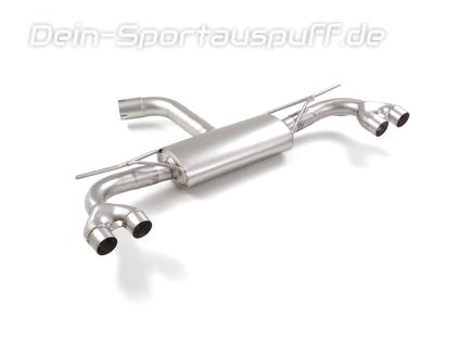 Ragazzon Edelstahl Duplex Sportauspuff Cupra Leon KL 2.0l TSI VZ für originalen Endrohrausgang