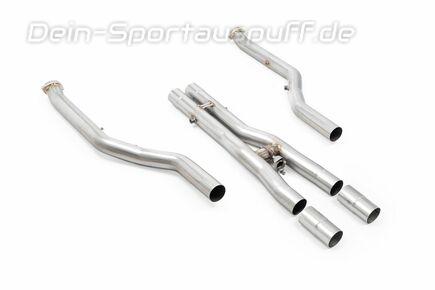 Milltek Edelstahl Ø80mm OPF-Ersatzrohr BMW M5 G90 für Milltek Anlage