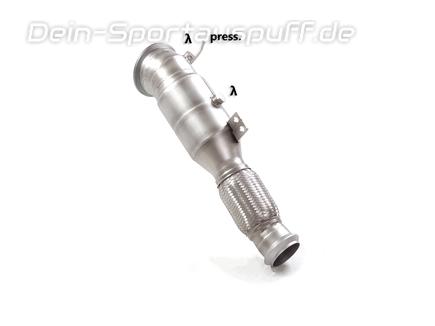 Ragazzon Edelstahl Downpipe mit 300-Zeller Sport-Kat BMW 2er M240i xDrive G42