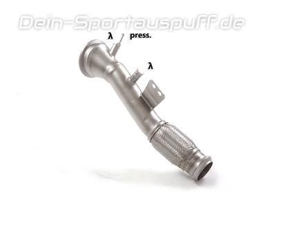 Ragazzon Edelstahl Downpipe mit Kat-Ersatzrohr BMW 2er M240i xDrive G42