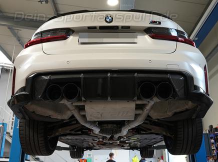 Grail Klappenauspuffanlage BMW M3 G80 + Competition inkl. Endrohrsatz nach Wahl