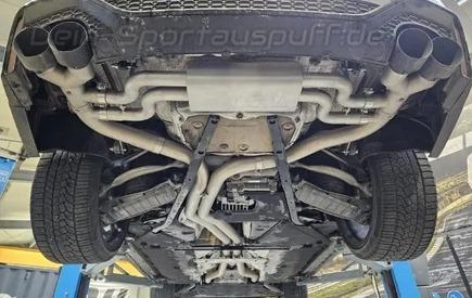 Grail Klappenauspuffanlage Audi RS7 C8 inkl. Endrohrsatz nach Wahl