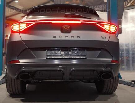 Grail Ø89mm Klappenauspuffanlage Cupra Formentor VZ5 inkl. Endrohrsatz nach Wahl